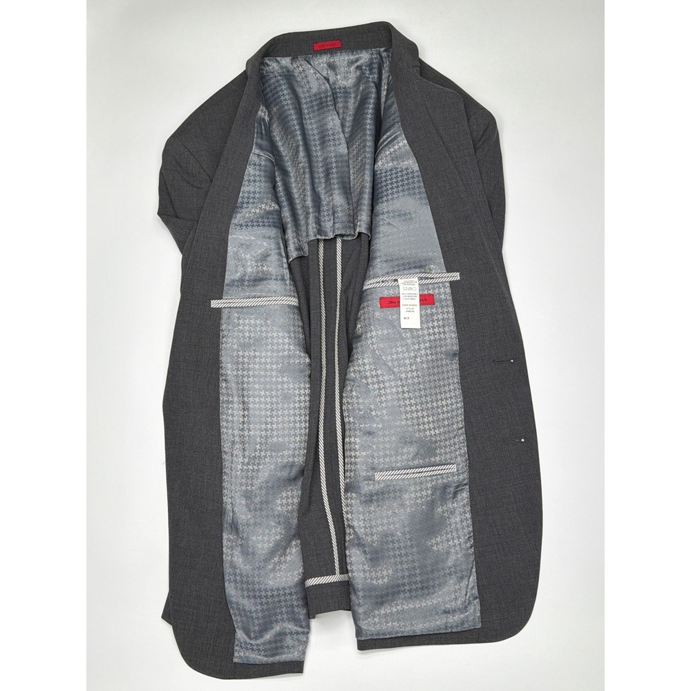 John Varvatos USA Mens Grey‎ Wool Blend 2 Button Blazer Sport Coat 46R - Picture 7 of 11